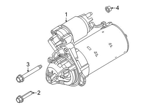 2023 Ram 1500 Starter Diagram 1 - Thumbnail
