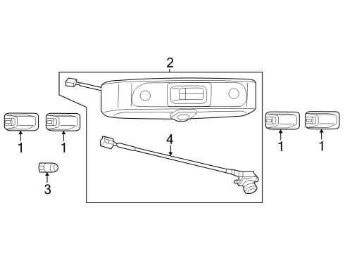 2022 Ram ProMaster 2500 Parking Aid Diagram 2 - Thumbnail