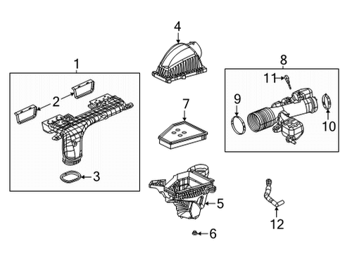 2023 Jeep Grand Cherokee L Tube Diagram for 68343572AA