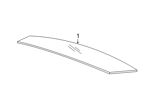 2022 Chrysler 300 Glass & Hardware  Diagram