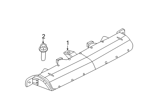 2022 Jeep Compass High Mount Lamps Diagram