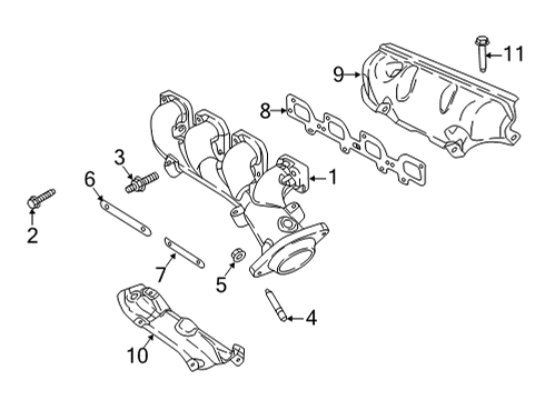 2023 Dodge Durango Exhaust Manifold Diagram 2 - Thumbnail