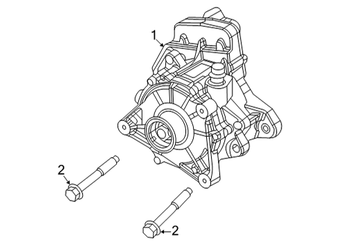 2022 Jeep Wrangler Generator & Regulator Diagram 1 - Thumbnail