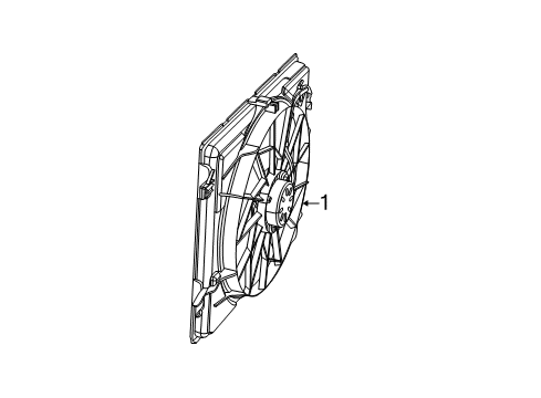 2023 Dodge Durango Cooling System, Radiator, Water Pump, Cooling Fan Diagram 2 - Thumbnail