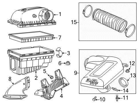 2023 Ram 1500 Classic PCM Diagram for 68434915AC