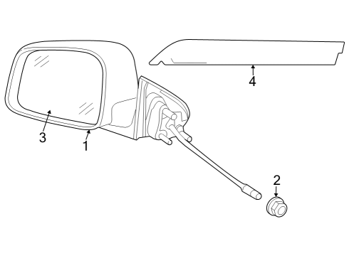 2023 Dodge Durango Mirrors Diagram