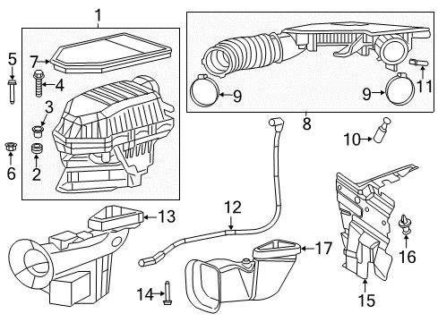 2022 Chrysler 300 Filters Diagram 1 - Thumbnail