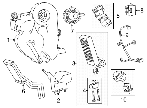 2023 Dodge Durango Auxiliary Heater & A/C Diagram 2 - Thumbnail