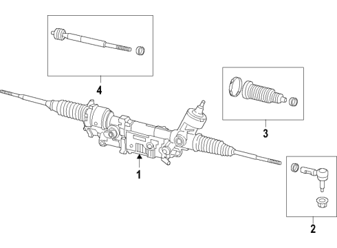 2021 Dodge Charger Steering Column & Wheel, Steering Gear & Linkage Diagram 3 - Thumbnail