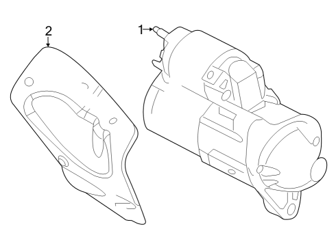 2023 Jeep Grand Cherokee Shield Diagram for 68503673AA