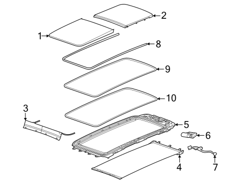 2023 Jeep Grand Cherokee Sunroof - Electrical Diagram 3 - Thumbnail