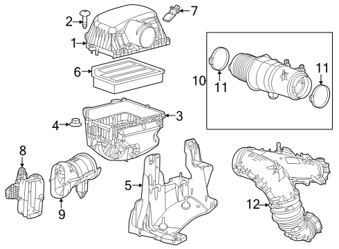 2023 Jeep Grand Wagoneer Oxygen Sensor Diagram for 68359331AA