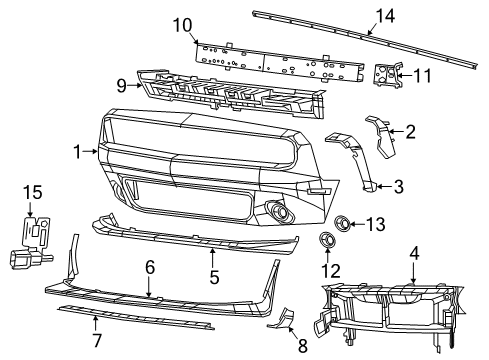 2022 Dodge Challenger Automatic Temperature Controls Diagram 1 - Thumbnail