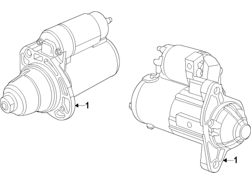 2022 Jeep Grand Cherokee L Starter Diagram 3 - Thumbnail