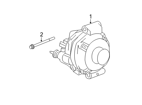2022 Dodge Challenger Alternator Diagram 2 - Thumbnail