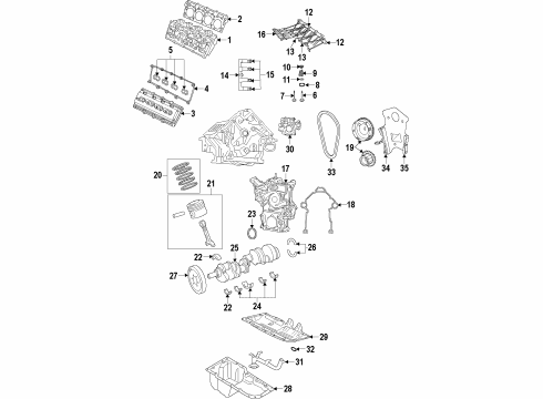 2014 Ram 1500 Motor Mount, Driver Side Diagram for 68043231AB