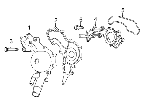 2022 Jeep Cherokee Water Pump Diagram 3 - Thumbnail