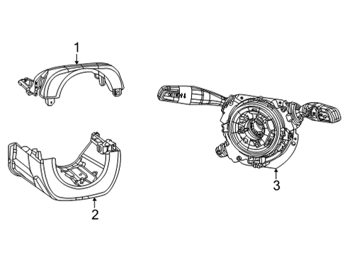 2021 Jeep Grand Cherokee L Switches Diagram 2 - Thumbnail
