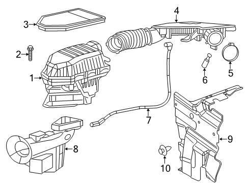 2021 Dodge Charger Filters Diagram 2 - Thumbnail