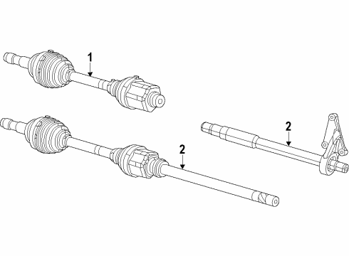 2022 Ram ProMaster 2500 Front Axle Diagram