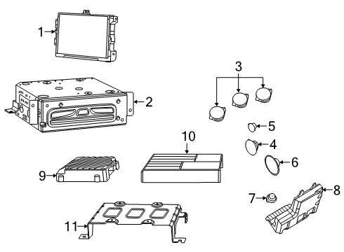 2023 Ram 1500 Sound System Diagram