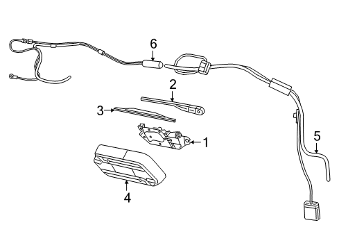 2023 Jeep Wrangler Wipers Diagram 2 - Thumbnail