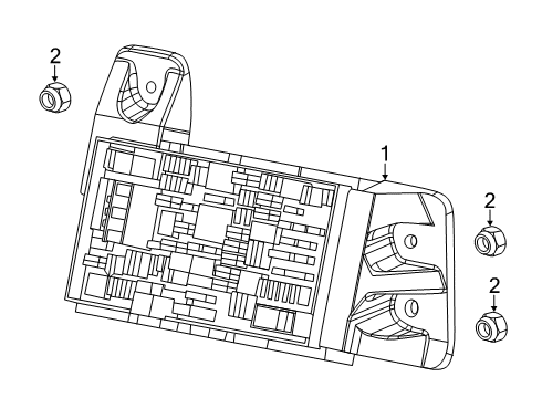 2023 Ram 1500 Fuse & Relay Diagram 1 - Thumbnail