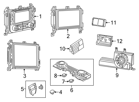 2022 Jeep Gladiator Sound System Diagram