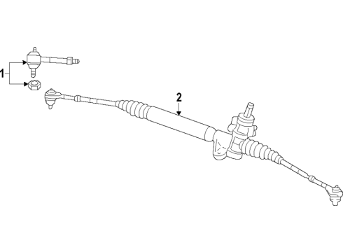 2022 Dodge Durango Steering Systems, Internal Components, Shroud, Switches Diagram 2 - Thumbnail