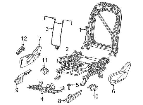 2022 Chrysler Voyager Tracks & Components Diagram 2 - Thumbnail