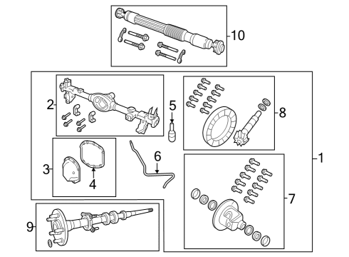 2024 Jeep Wrangler Axle Housing  Diagram 4 - Thumbnail