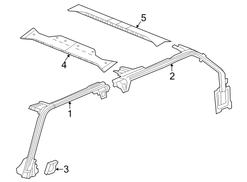 2024 Jeep Wrangler Roll Bar Diagram