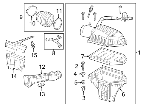 2021 Dodge Charger Filters Diagram 1 - Thumbnail
