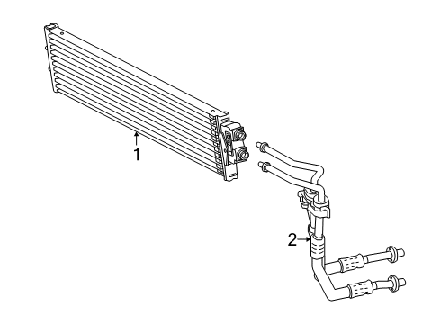 2022 Ram ProMaster City Oil Cooler Diagram