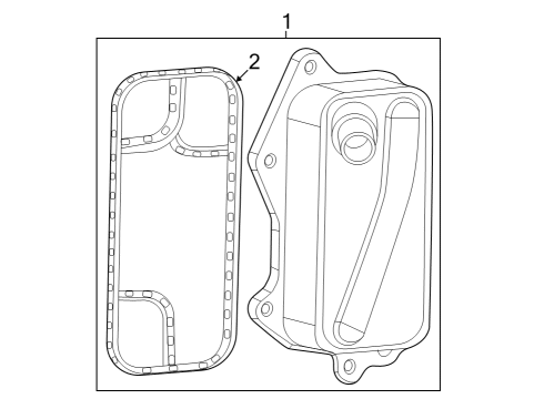 2024 Dodge Hornet Engine Oil Cooler Diagram 1 - Thumbnail
