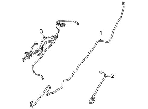 2023 Jeep Wagoneer L Battery Cables Diagram