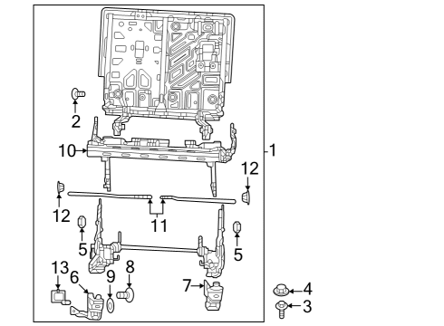 2024 Jeep Wagoneer Third Row Seats Diagram 4 - Thumbnail