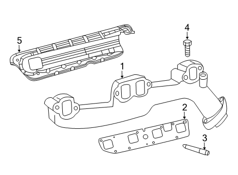 2022 Dodge Challenger Exhaust Manifold Diagram 1 - Thumbnail