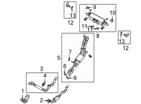 2024 Jeep Wrangler Exhaust Components Diagram 3 - Thumbnail