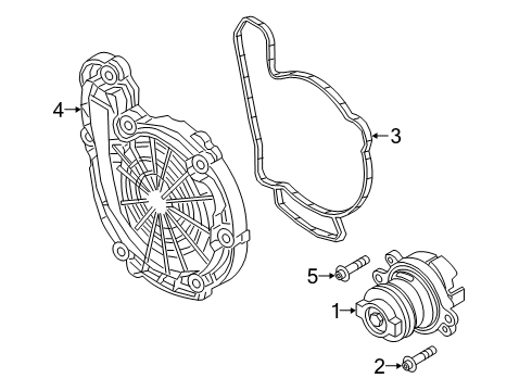 2021 Jeep Renegade Water Pump Diagram 1 - Thumbnail