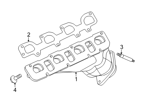 2022 Dodge Challenger Exhaust Manifold Diagram 2 - Thumbnail