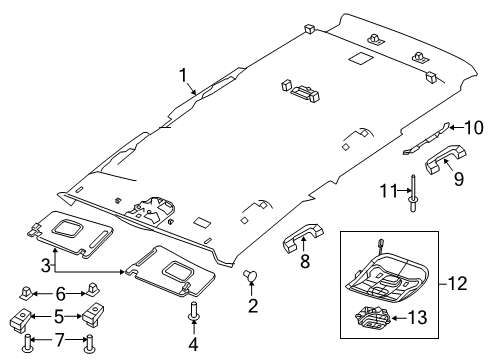 2021 Jeep Renegade Sunroof Diagram 1 - Thumbnail