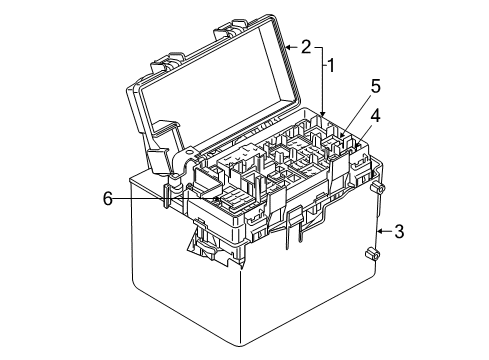 2022 Dodge Durango Fuse & Relay Diagram 2 - Thumbnail