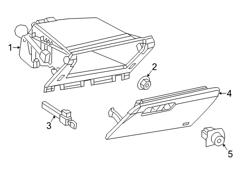 2022 Jeep Cherokee Glove Box Diagram