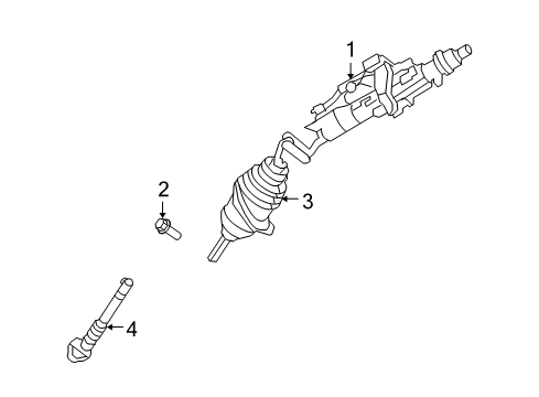 2022 Dodge Challenger Steering Column & Wheel, Steering Gear & Linkage Diagram 6 - Thumbnail