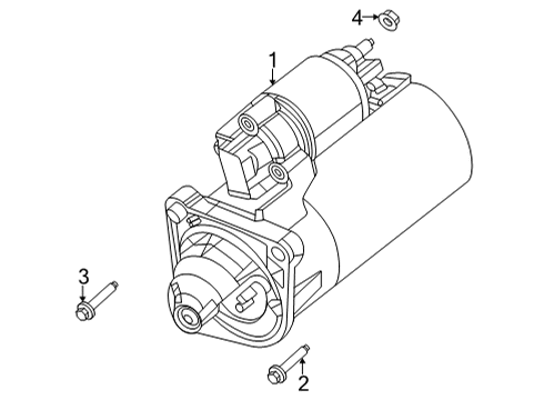 2022 Jeep Wrangler Starter, Electrical Diagram 2 - Thumbnail