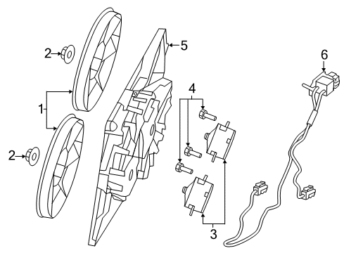 2023 Dodge Charger Cooling Fan Diagram 6 - Thumbnail