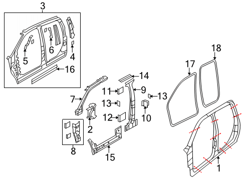 2023 Ram 1500 Classic Uniside Diagram 2 - Thumbnail