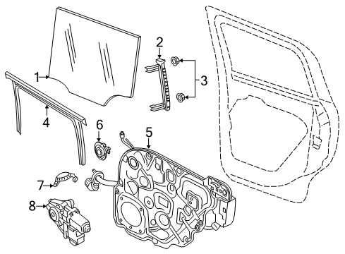 2021 Jeep Renegade Rear Door, Electrical Diagram 1 - Thumbnail