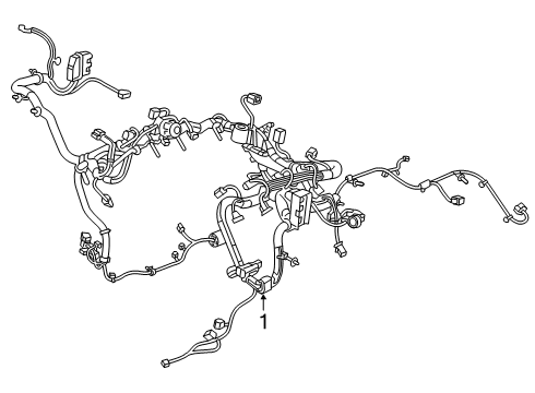 2023 Ram 1500 Wiring Harness Diagram